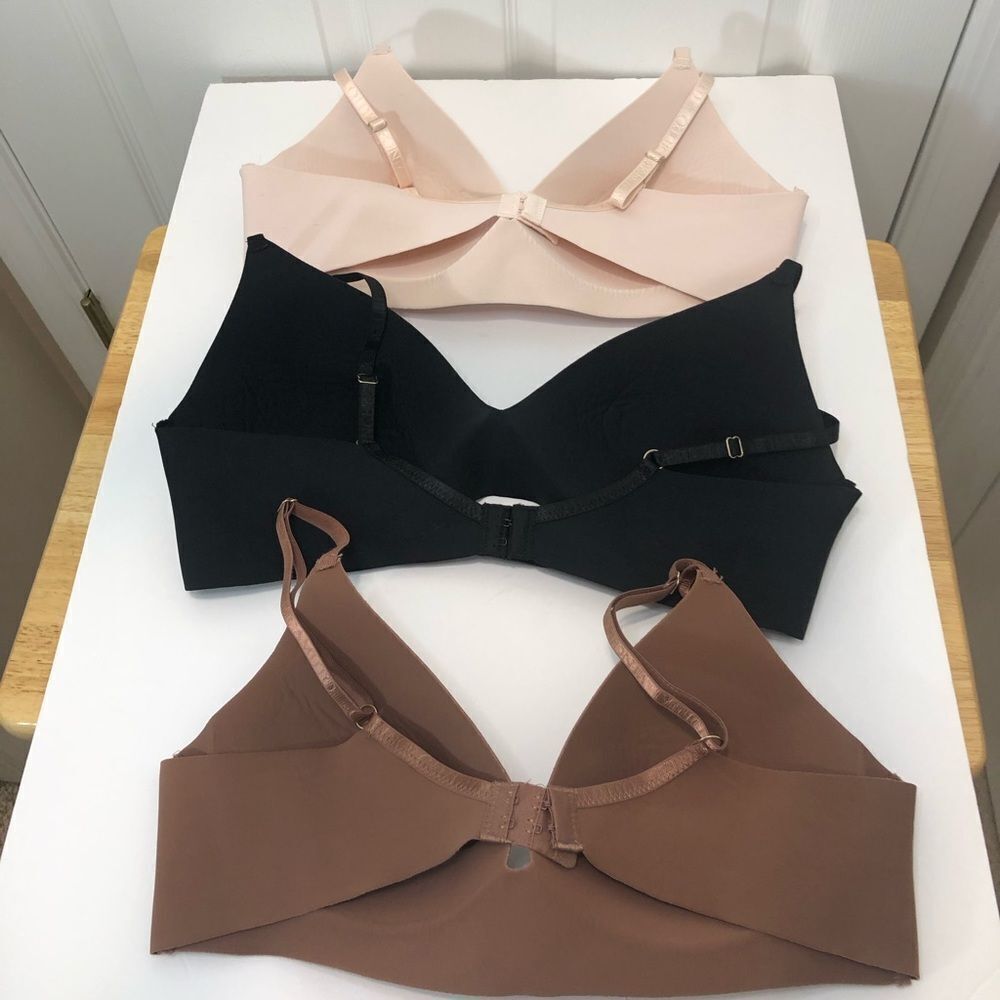 Vince Camuto pink, brown and black 38C bra bundle - Picture 8 of 15